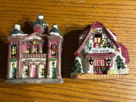 Photo of free Mini ceramic decorative town pieces (Downers Grove - South) #2