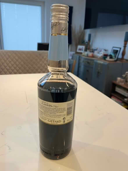 Photo of free 3/4 Bottle of Crème de Cassis (SK12 1LE) #2