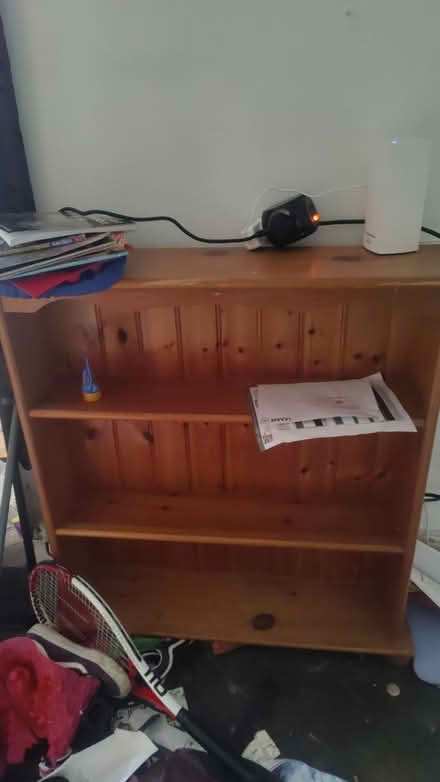Photo of free Pine bookcase (Faringdon SN7) #1
