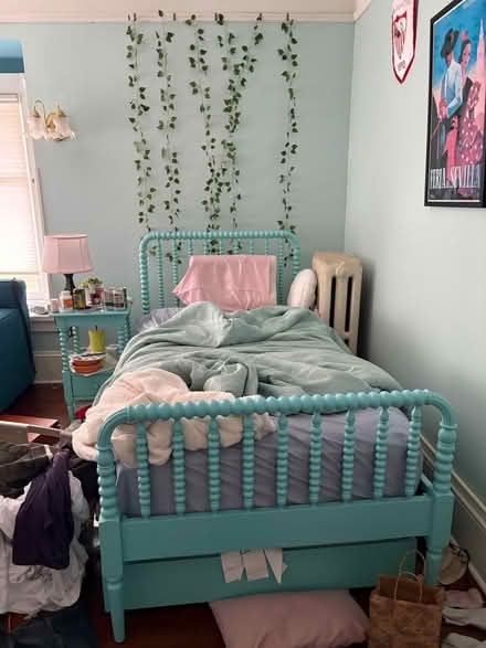 Photo of free Bed frame and bed side table (Capitol hill) #2