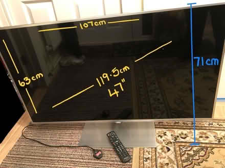 Photo of free 47” Panasonic TV (Cambridge CB1) #1