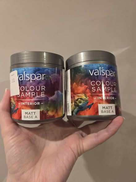 Photo of free Valspar Tester Pots Pale Grey (Prestwich M25) #1