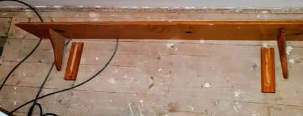 Photo of free One 4FT And One 3ft WOODEN SHELVE (Highfield HP2) #2