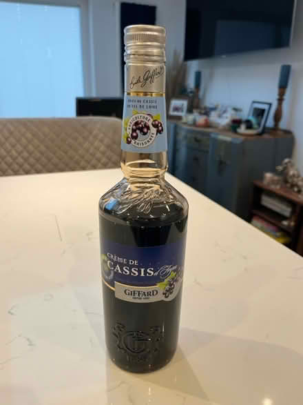 Photo of free 3/4 Bottle of Crème de Cassis (SK12 1LE) #1