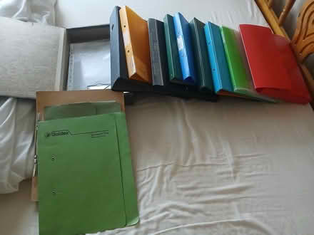 Photo of free Ring binders etc (Upper Hackney, Darley Dale DE4) #1