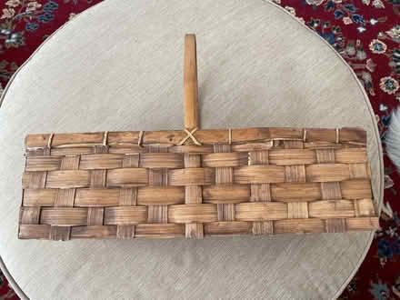 Photo of free Rectangular basket, painted (Reading, off West st) #3