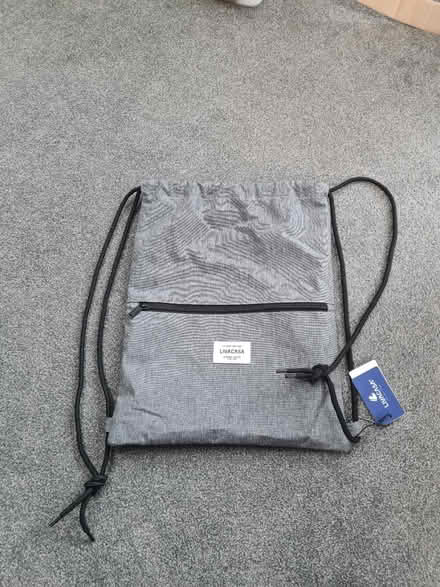 Photo of free Grey drawstring bag (Walsworth, Hitchin, SG4) #1