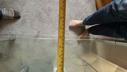 Photo of free Corner glass tv stand (Sutton Courtenay OX14) #4