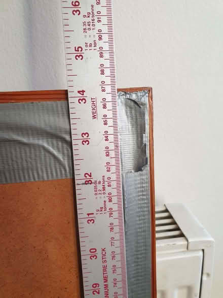 Photo of free Muscha mirror in wooden frame (Woodlands TW7) #3