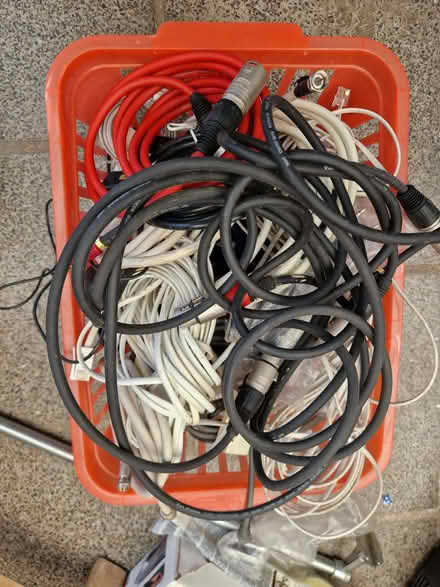 Photo of free Computer, audio, telephone cables (Old Town HP2) #1