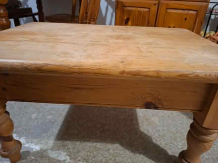 Photo of free Pine table (Swindon Village GL51) #2