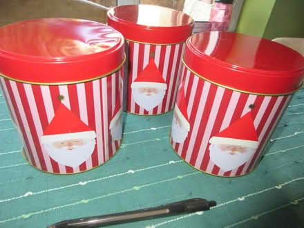 Photo of free Small Santa tins (Dublin 12) #1