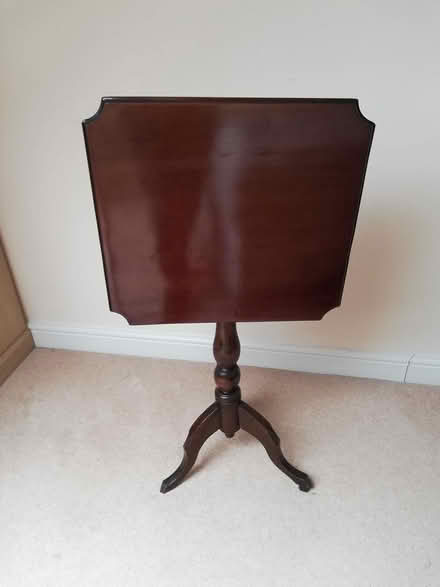 Photo of free Mahogany tilt top table (Sheffield S12) #2