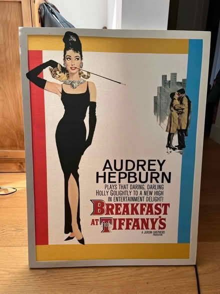 Photo of free Breakfast at Tiffany’s canvas poster (Upper Wolvercote OX2) #1