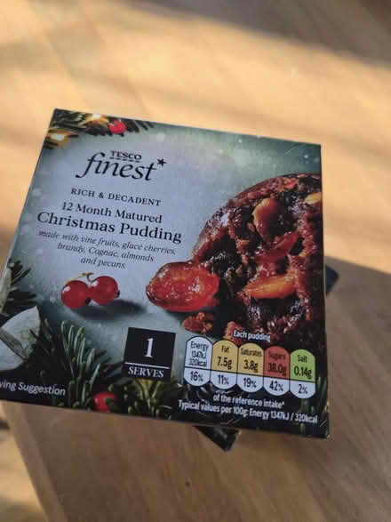 Photo of free 2 small christmas puddings (Letchworth) #2