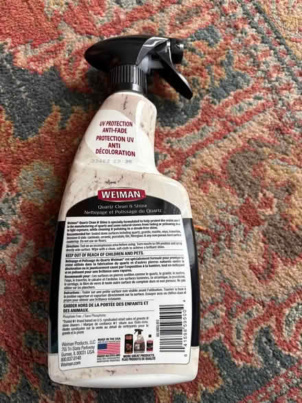 Photo of free Quartz Clean & Shine: Weiman (L9k 0e7) #2