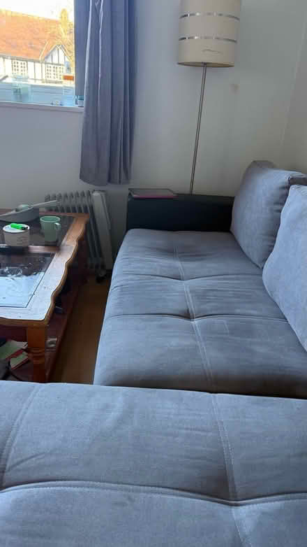 Photo of free Grey L corner storage & sofa bed (Sale, M33) #2