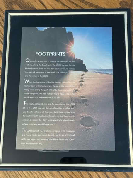 Photo of free Footprints Plaque (North Baldwin) #1