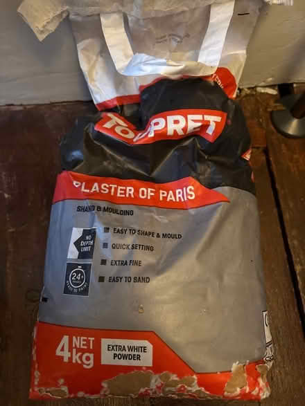 Photo of free Plaster of Paris (Dalston E8) #1