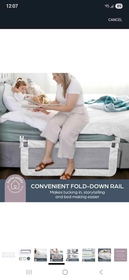 Photo of free Bedside barrier unused (Woodcote Rg8 0sg) #4