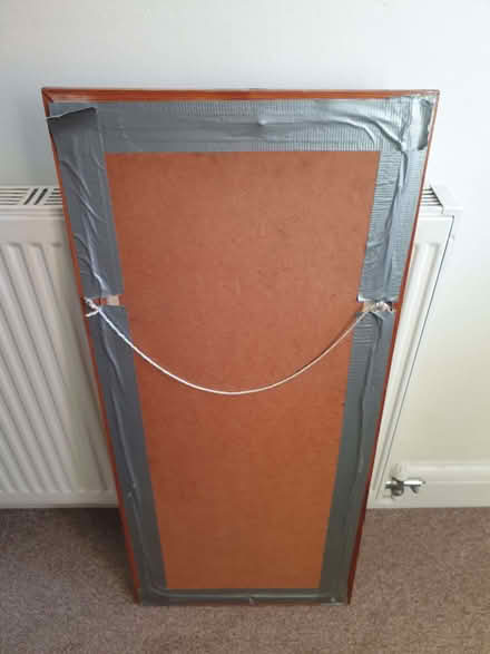 Photo of free Muscha mirror in wooden frame (Woodlands TW7) #2