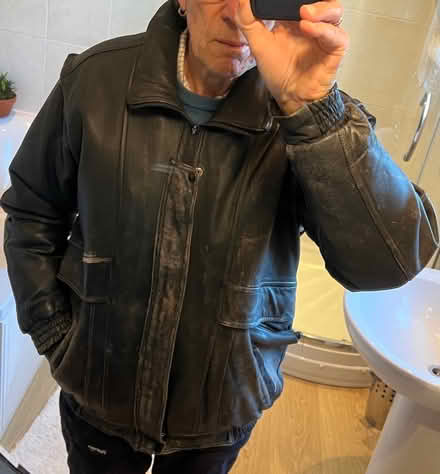 Photo of free Leather jacket with removable lining (Langwathby CA10) #2
