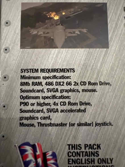 Photo of free Flight simulator/computer game? (BH15) #3