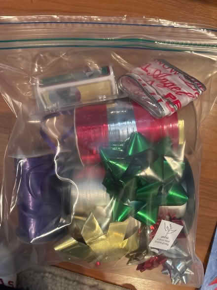 Photo of free Gently used Christmas bags+bows (Columbia, MD) #2