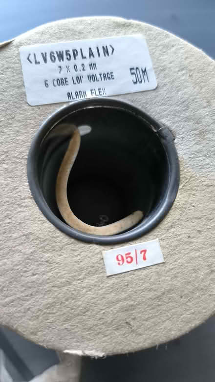 Photo of free 50m of 6-core alarm flex (The Camp AL1) #1