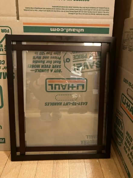 Photo of free Glass/wood photo frame (Cleveland Park) #1