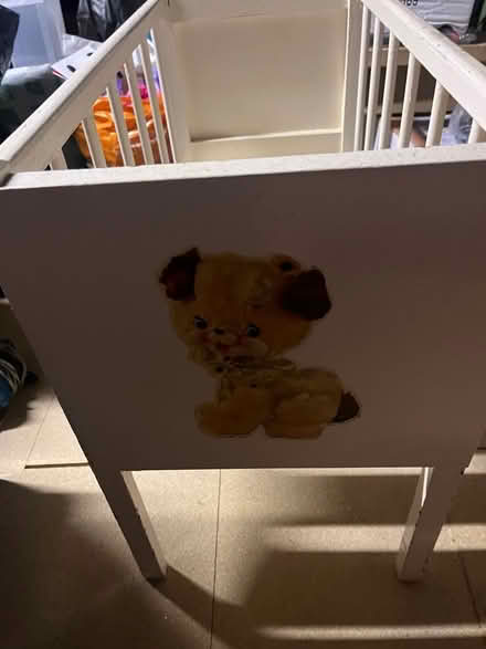 Photo of free Vintage dolls cot (Woodchurch CH49) #1