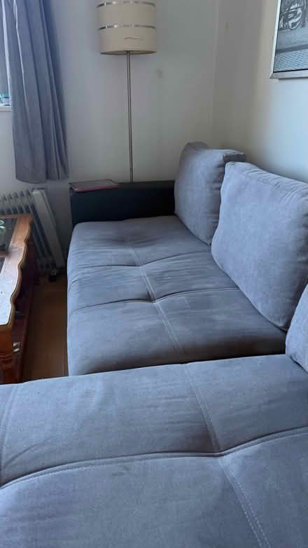 Photo of free Grey L corner storage & sofa bed (Sale, M33) #1