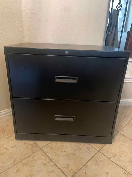 Photo of free 2 drawer locking file cabinet (located off 423 near 380) #1