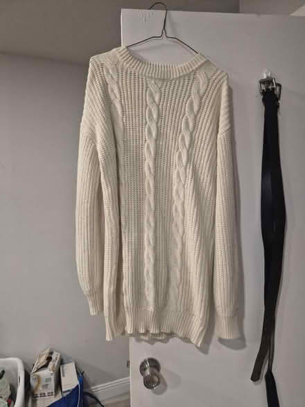 Photo of free White Sweater Dress (Abington) #1