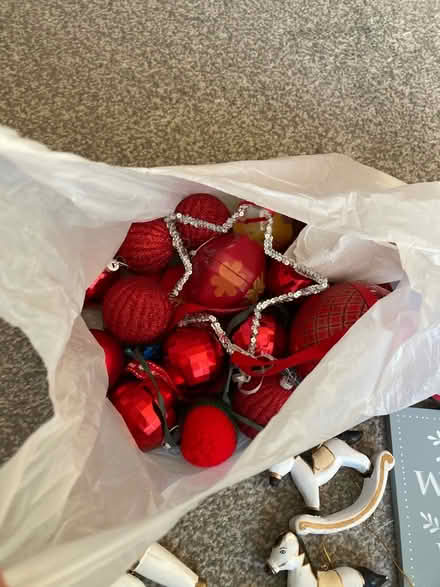 Photo of free Christmas tree decorations (Howhlill Quarries HG2) #1