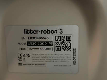 Photo of free Litter Robot 3.0 auto clean cat box (Southeast Charlotte Weddington) #2