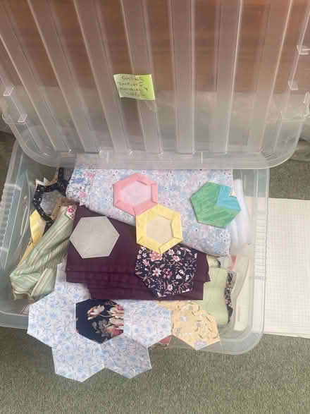 Photo of free American Quilting template (Cannock Wood WS15) #1