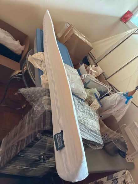 Photo of free White King Size Mattress Wedge (Winnetka) #2