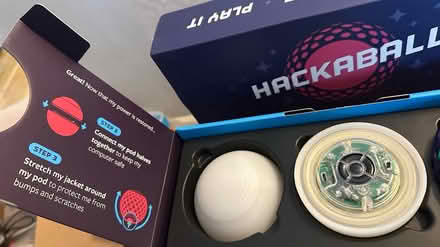 Photo of free Hackaball - programmable ball (Shoreline Blvd-Middlefield Rd) #3