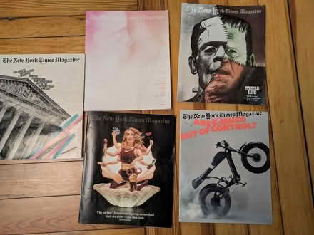 Photo of free 10+ NY Times Crosswords & magazine (East Somerville) #1
