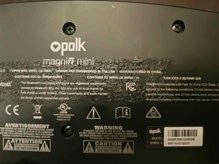 Photo of free Polk Audio speaker & subwoofer (Ashburn) #3