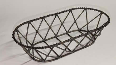 Photo of free Decorative wire basket (Santa Clara near Great America) #1