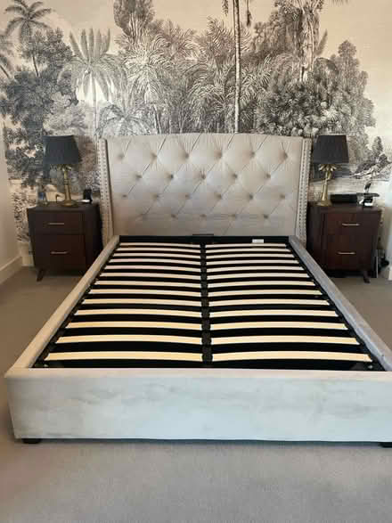 Photo of free Bed Frame and Head Board (Battenhall Worcester WR5) #1