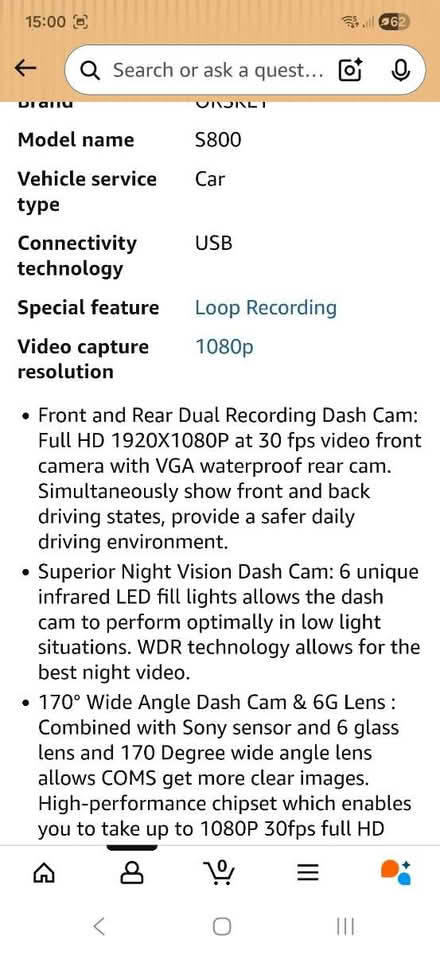 Photo of free Car front and rear dashcam (Brighton, BN2) #4