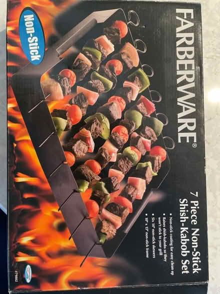 Photo of free 7 piece nonstick shish kebab set (Reading, off West st) #1
