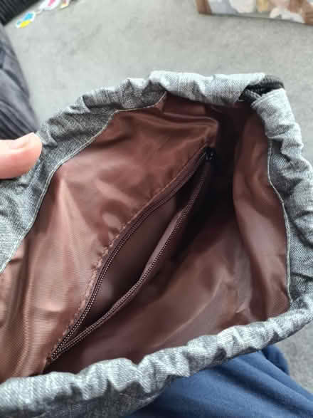 Photo of free Grey drawstring bag (Walsworth, Hitchin, SG4) #2