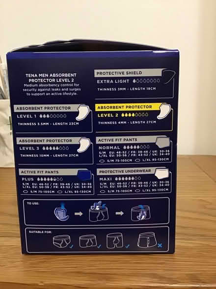 Photo of free Men’s absorbent protection (North End Portsmouth) #3