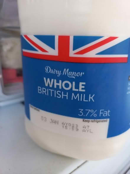 Photo of free Whole milk best before tomorrow (Elmers End BR3) #1