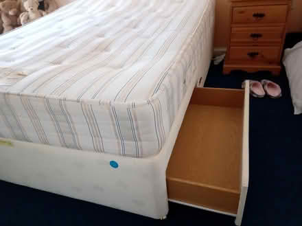 Photo of free King size drawer divan (Orton Goldhay) #2