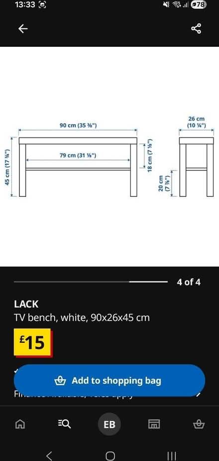Photo of free TV Unit / Bench (Brighton, BN2) #4